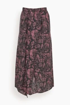 Sonam Skirt In Camelia Rouge