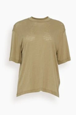 Samsoe Samsoe Inga T-Shirt In Silver Sage