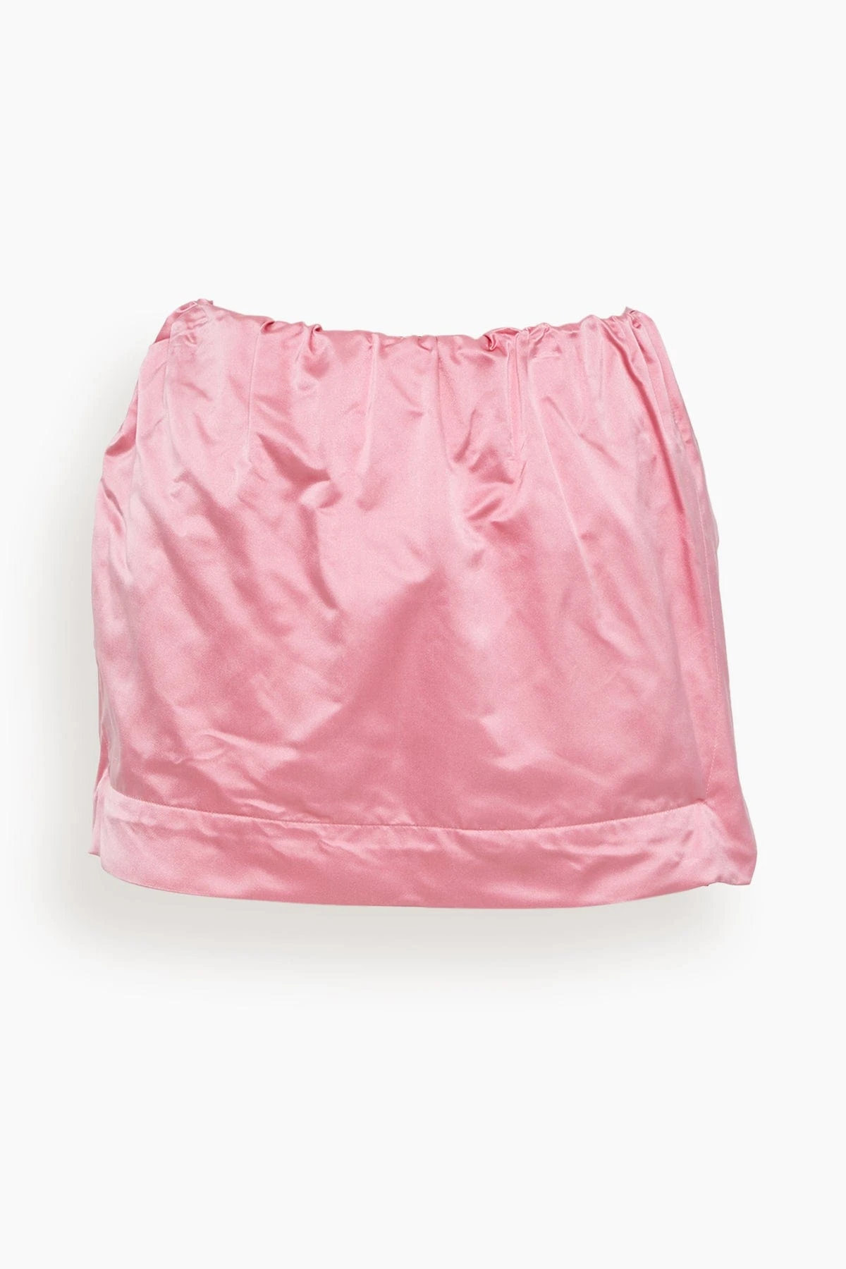 Gilda Gonna Corta Duchesse In Peonia Pink 3 Gilda Gonna Corta Duchesse In Peonia Pink