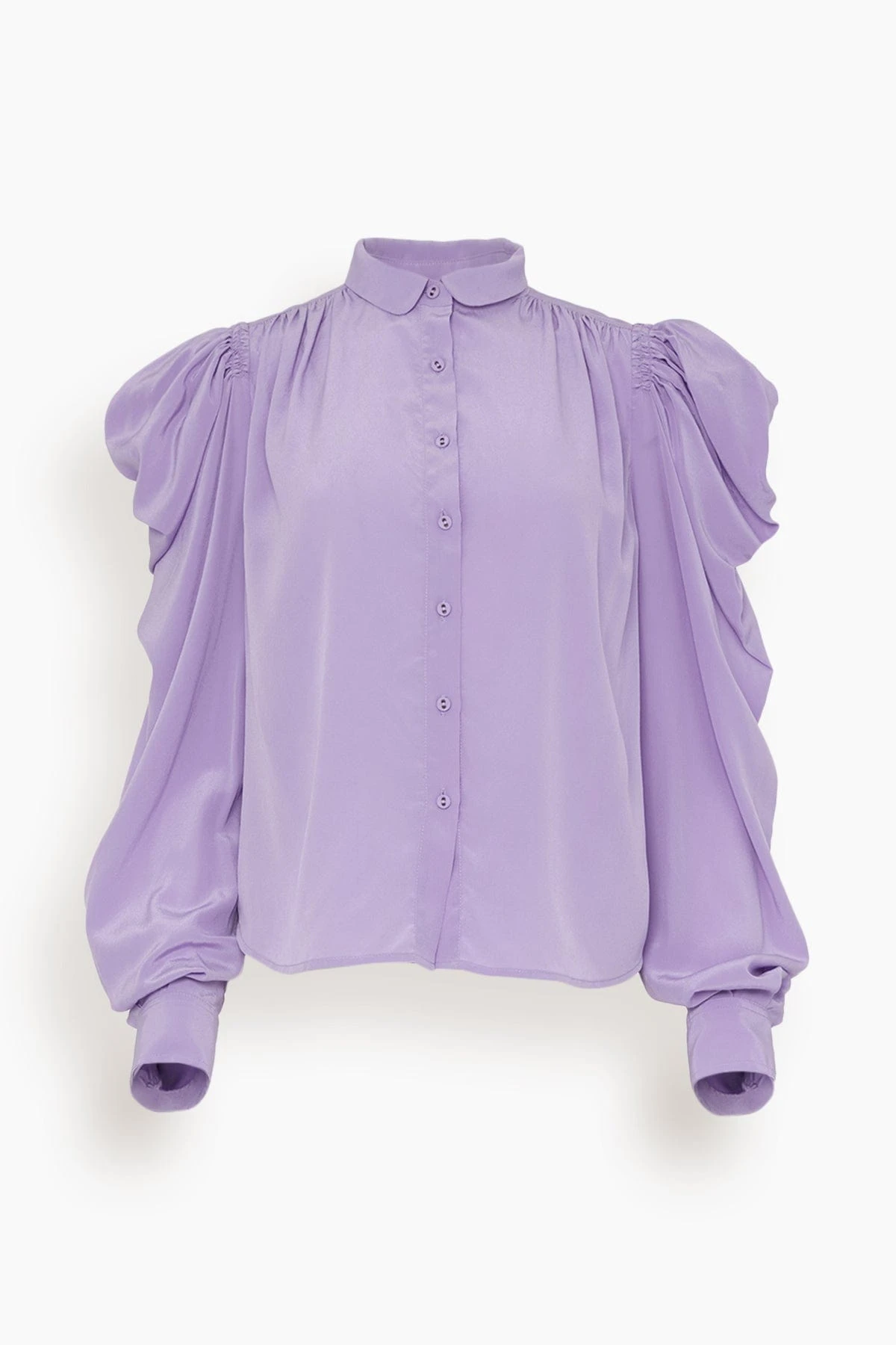 ULLA JOHNSON Dari Blouse In Foxglove 3 ULLA JOHNSON Dari Blouse In Foxglove