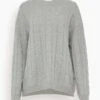 Vilma Sweater In Dove Grey 2 Vilma Sweater In Dove Grey -ULLA JOHNSON Shop 82c1c5081a8dfa311d0ae7560db563d2
