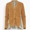 Sacai Bandana Print Knit Cardigan In Beige -ULLA JOHNSON Shop 8339317f497b5188565dbfe8dc376333