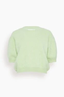 Juniper Sweater In Mint Brushed