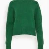 Please Sweater In Weed -ULLA JOHNSON Shop 8c6ed200fdf60a8d63798b9d3e6df827