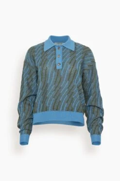 Alvar Top In Blue