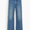 Selvedge Jean Trouser In Vintage Blue -ULLA JOHNSON Shop 954e99b472614226a6badd641ebf8580