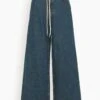 MM6 Maison Margiela Wide Leg Jean With Drawstring In Denim 2 MM6 Maison Margiela Wide Leg Jean With Drawstring In Denim -ULLA JOHNSON Shop 95c2667befb017c96d2229e79b686c49
