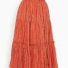 ULLA JOHNSON Severine Skirt In Porto -ULLA JOHNSON Shop 95d67098a032b24e953d832cc430a883