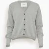 Abby Cardigan In Dove Grey -ULLA JOHNSON Shop 9804fe231369363008ee61189bc2763d