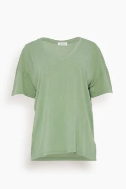 American Vintage Devon T-Shirt In Opale Vintage