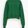 Chou Cardigan In Weed -ULLA JOHNSON Shop 9afe1cbec28a453945095e2c03b2609f