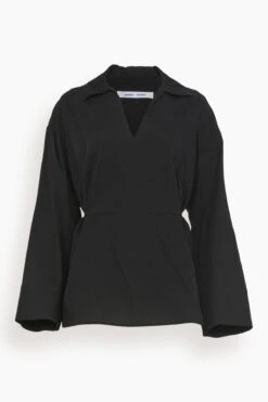 Samsoe Samsoe Emy Blouse In Caviar