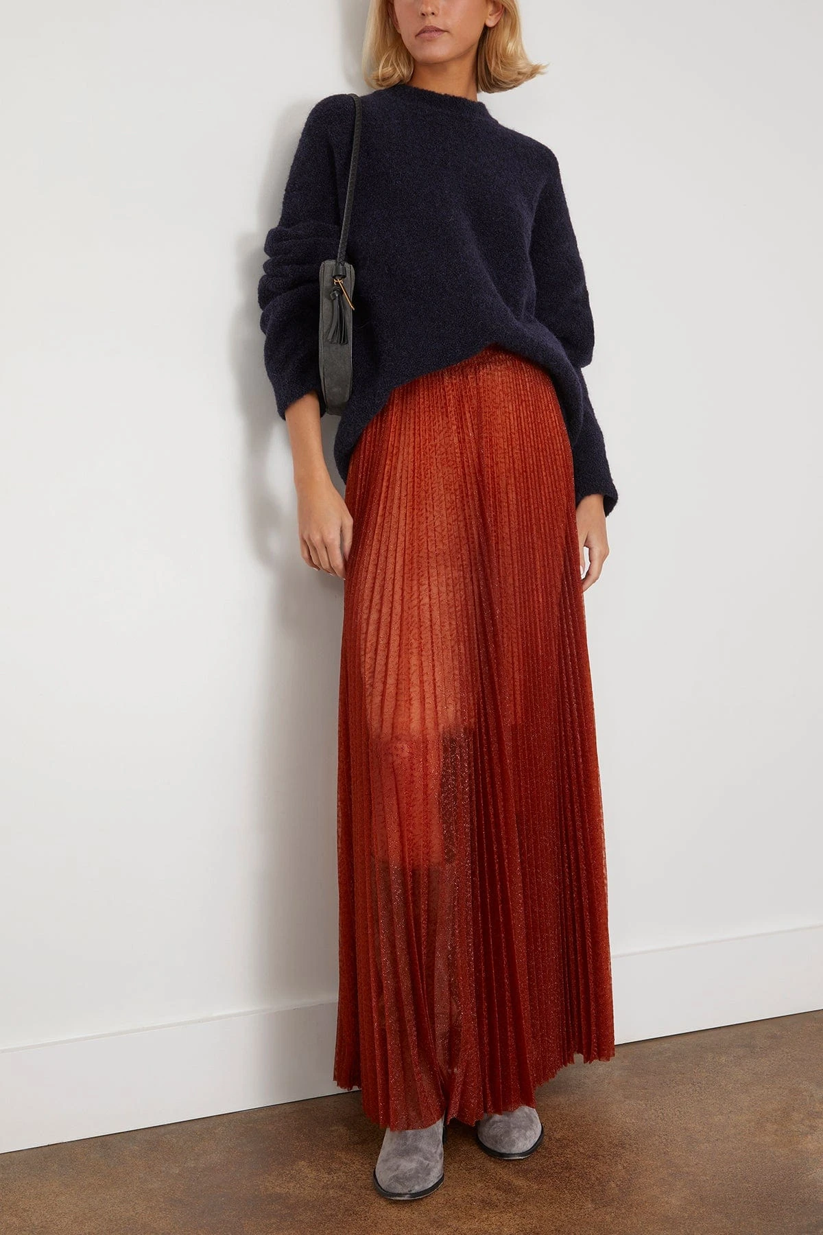 Korti Sweater In Dark Navy 4 Korti Sweater In Dark Navy - Image 2