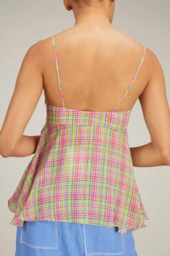 Serpentins Motif Silk Top In Multico 9 Serpentins Motif Silk Top In Multico -ULLA JOHNSON Shop SerpentinsMotifSilkTopinMultico 3