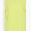 Muscle Tank In Neon Green -ULLA JOHNSON Shop a117093f27ed9eaeee35eb42aeed15ce