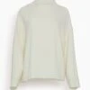 Maglia 45 Charme In Winter White -ULLA JOHNSON Shop a409e8dcd1198b7bc8239a3d06c9014a