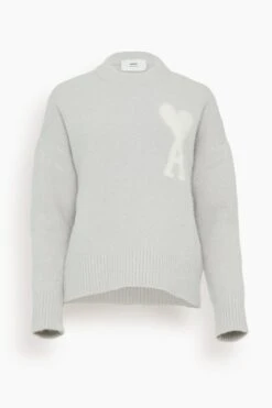 Off White ADC Sweater In Pearl Grey