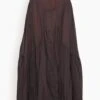 Deia Skirt In Brown -ULLA JOHNSON Shop a4460147cde25cbfa74e25bb5f593c2f