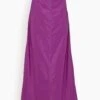 Long Skirt In Cardinal -ULLA JOHNSON Shop abad9797478a9c4d643877c3cc3c99e1