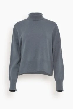 Samsoe Samsoe Nola Turtleneck In Iron Gate