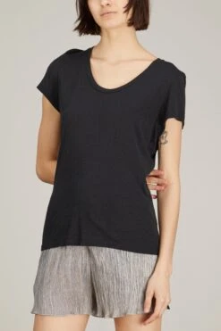 American Vintage Jacksonville Shirt In Noir 8 American Vintage Jacksonville Shirt In Noir -ULLA JOHNSON Shop american vintage jacksonville shirt in noir 2