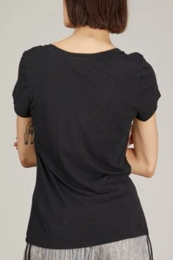 American Vintage Jacksonville Shirt In Noir 9 American Vintage Jacksonville Shirt In Noir -ULLA JOHNSON Shop american vintage jacksonville shirt in noir 3