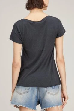 American Vintage Jacksonville Top In Navy -ULLA JOHNSON Shop american vintage jacksonville top in navy 3