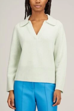 Clifton Gate Jumper In Hint Of Mint 9 Clifton Gate Jumper In Hint Of Mint -ULLA JOHNSON Shop arch4 clifton gate jumper in hint of mint 2