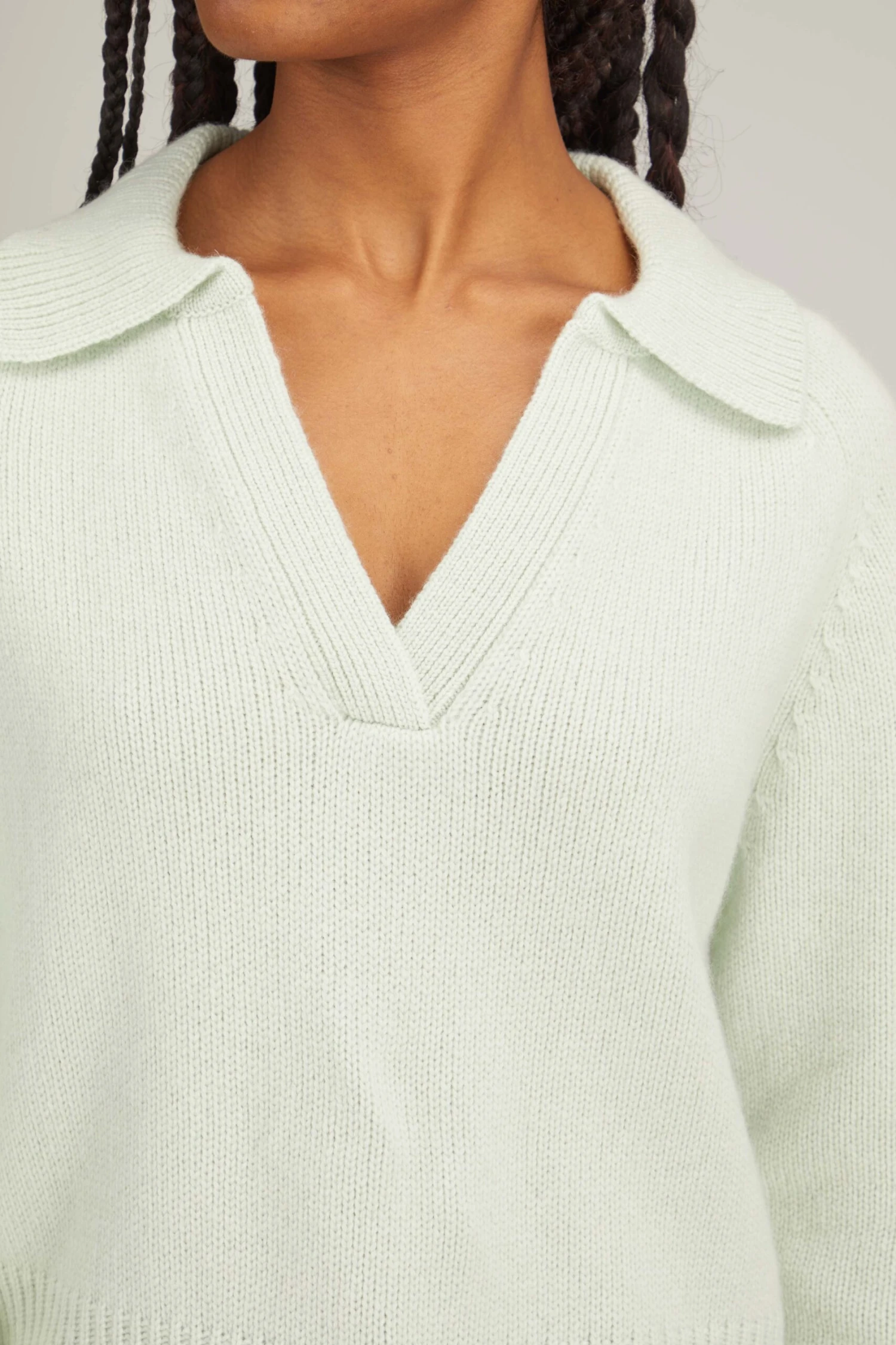 Clifton Gate Jumper In Hint Of Mint 7 Clifton Gate Jumper In Hint Of Mint - Image 5