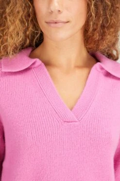 Clifton Gate Sweater In Cashmere Rose -ULLA JOHNSON Shop arch4 clifton gate sweater in cashmere rose 4 1