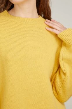 The Ivy Jumper In Canary Yellow -ULLA JOHNSON Shop arch4 the ivy jumper in canary yellow 4 1