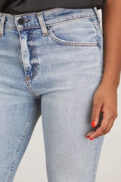 High Rise Crop Boot Jean In Montauk -ULLA JOHNSON Shop askkny HighRiseCropBootJeaninMontauk 4