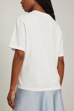 Printed Boy Tee In Sun Print White -ULLA JOHNSON Shop askkny PrintedBoyTeeinSunPrintWhite 3