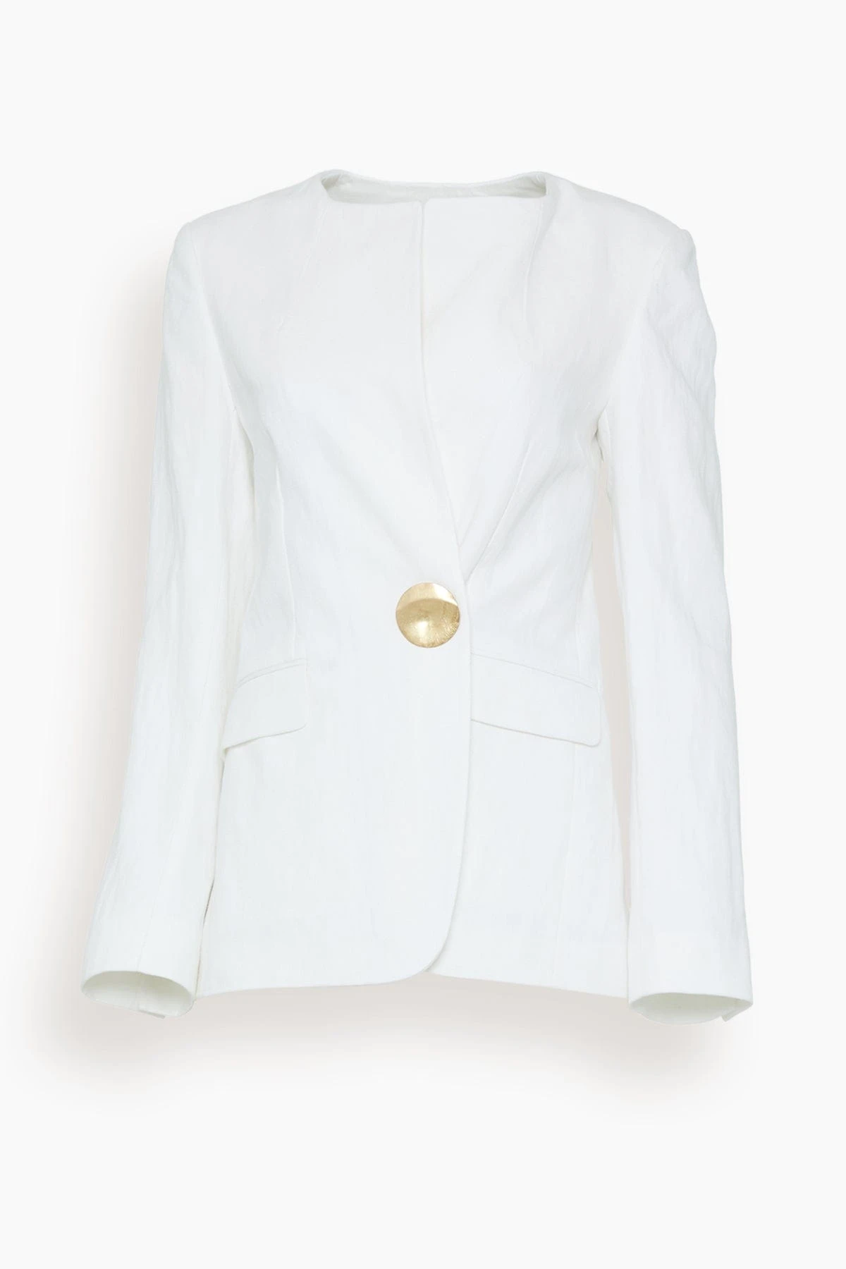 Dries Van Noten Bela Jewel Jacket In White 3 Dries Van Noten Bela Jewel Jacket In White
