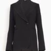 Gerwig Blazer In Black -ULLA JOHNSON Shop ba5d5e34e22d802b38fdac1a35d801e8
