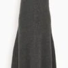 Marta Boucle Skirt In Charcoal