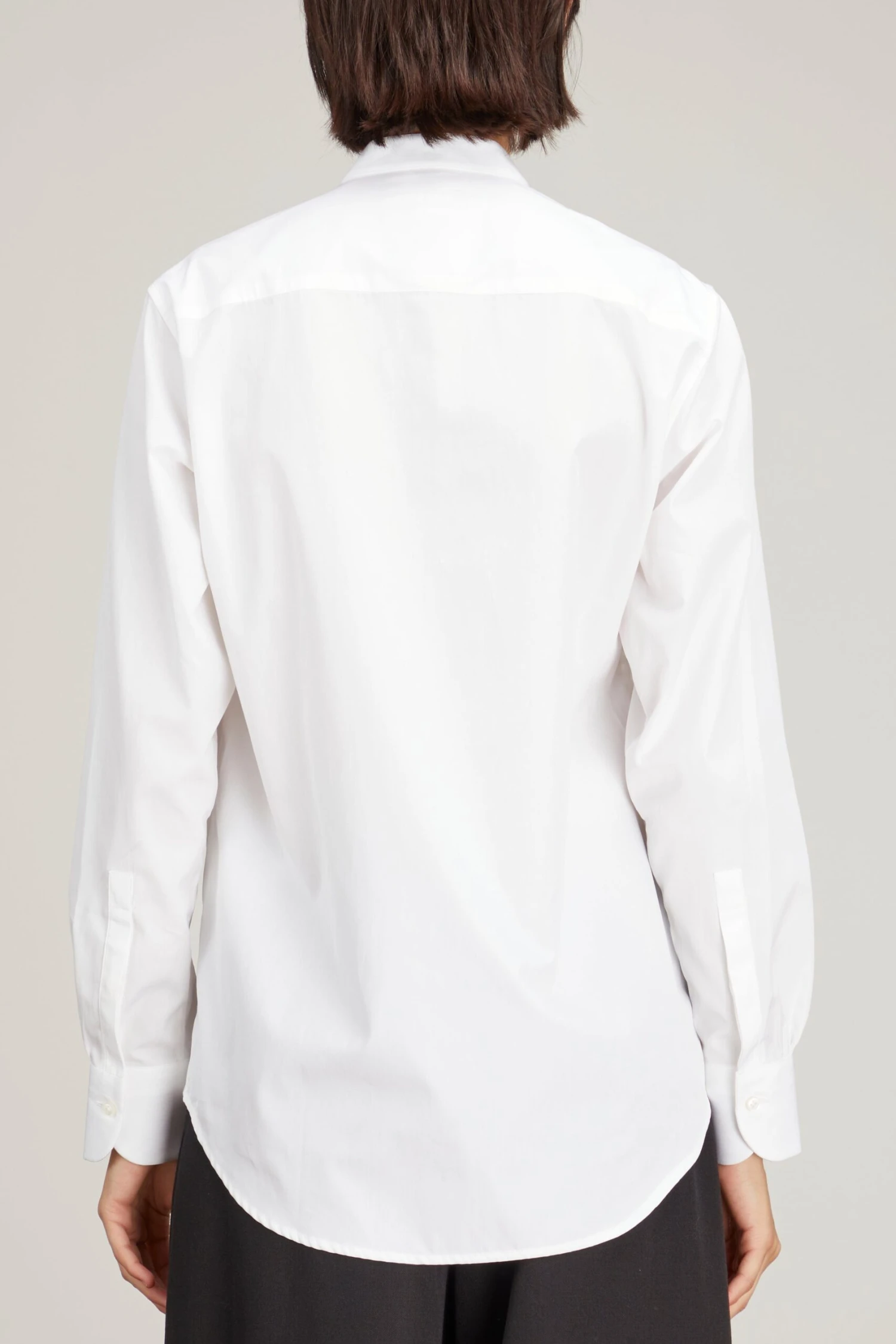 Romanciere Soie Silk Shirt In White 6 Romanciere Soie Silk Shirt In White - Image 4