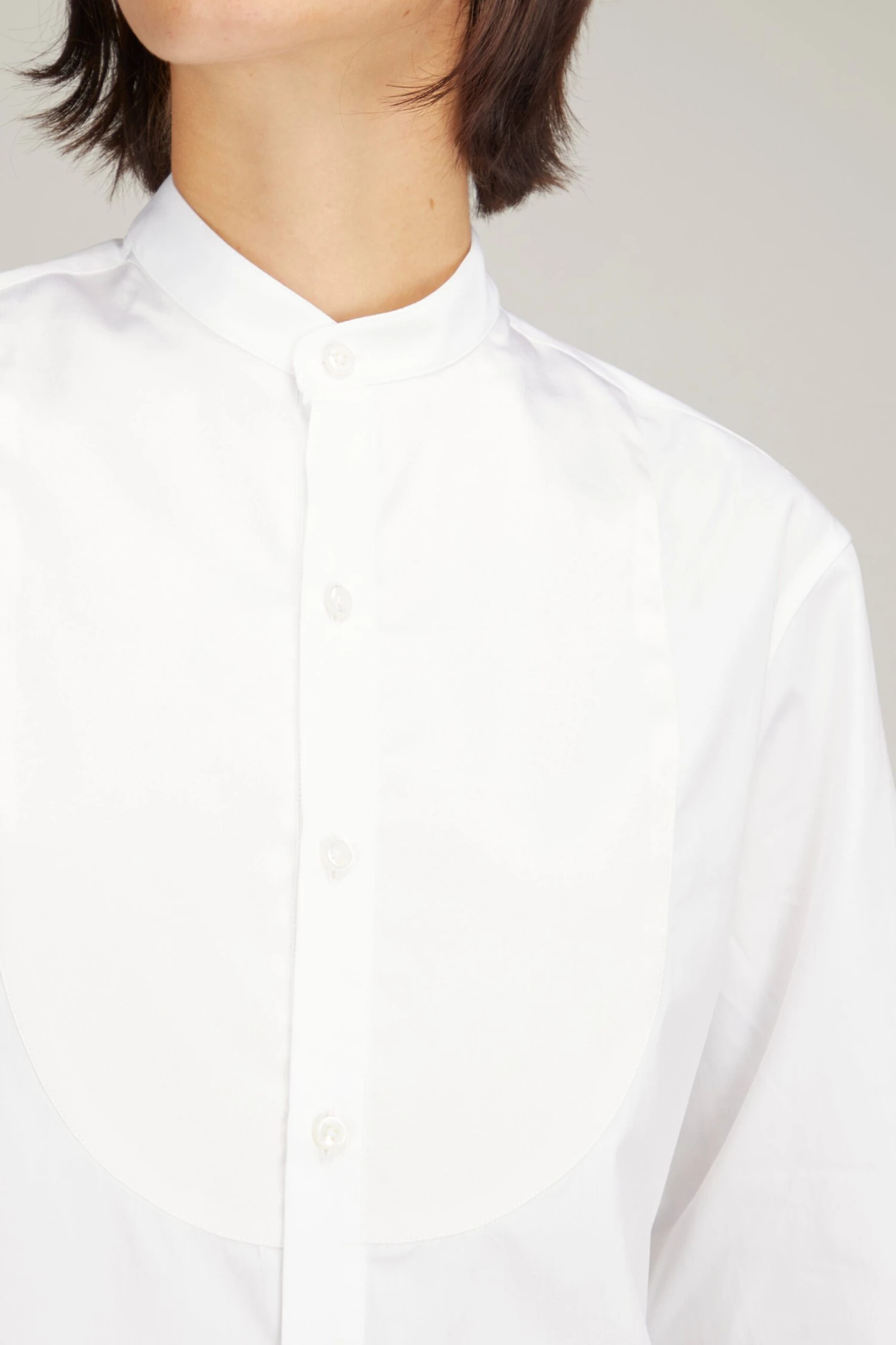 Romanciere Soie Silk Shirt In White 7 Romanciere Soie Silk Shirt In White - Image 5