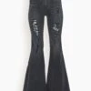 Heidi Stretch Denim Super High Rise Super Bell Jean In Jagger -ULLA JOHNSON Shop c0bb0d873d5f7f18c77961ca48f4cd05