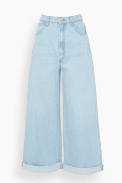 MOTHER High Waisted Pushpop Cuff Crop Jean In Just A Nibble