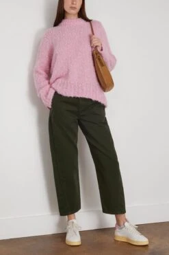 Kaisy Sweater In Soft Pink -ULLA JOHNSON Shop christianwijnants KaisySweaterinSoftPink 1