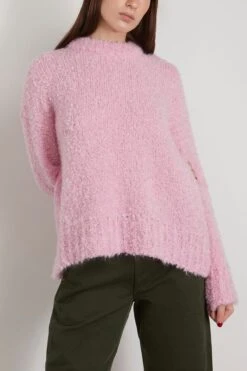 Kaisy Sweater In Soft Pink -ULLA JOHNSON Shop christianwijnants KaisySweaterinSoftPink 2