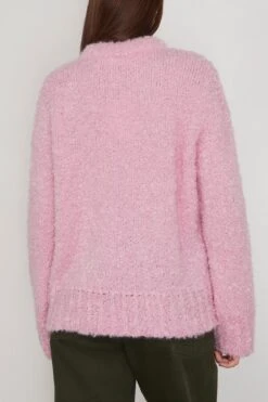 Kaisy Sweater In Soft Pink -ULLA JOHNSON Shop christianwijnants KaisySweaterinSoftPink 3