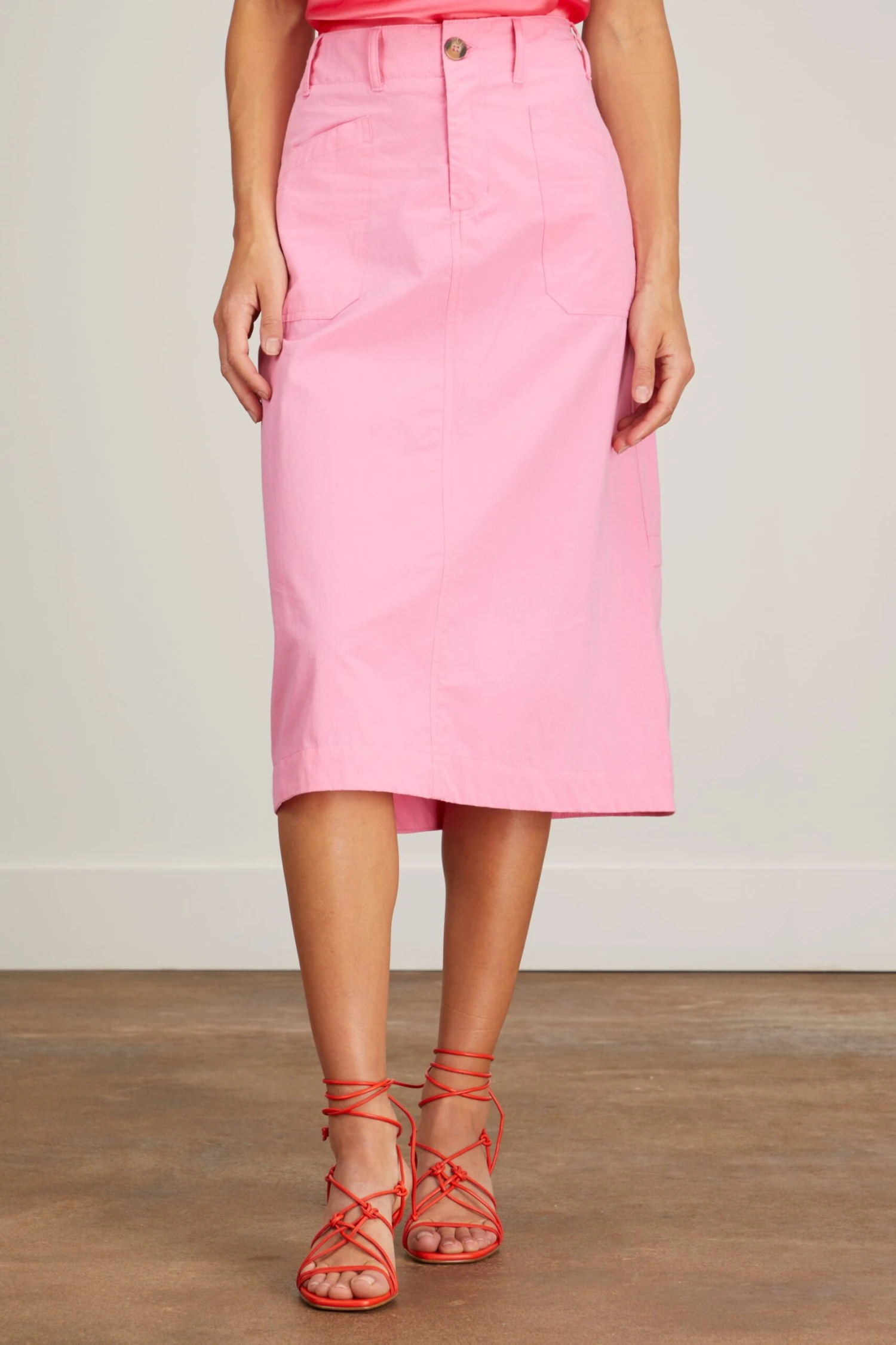 Dino Skirt In Carnation 5 Dino Skirt In Carnation - Image 3