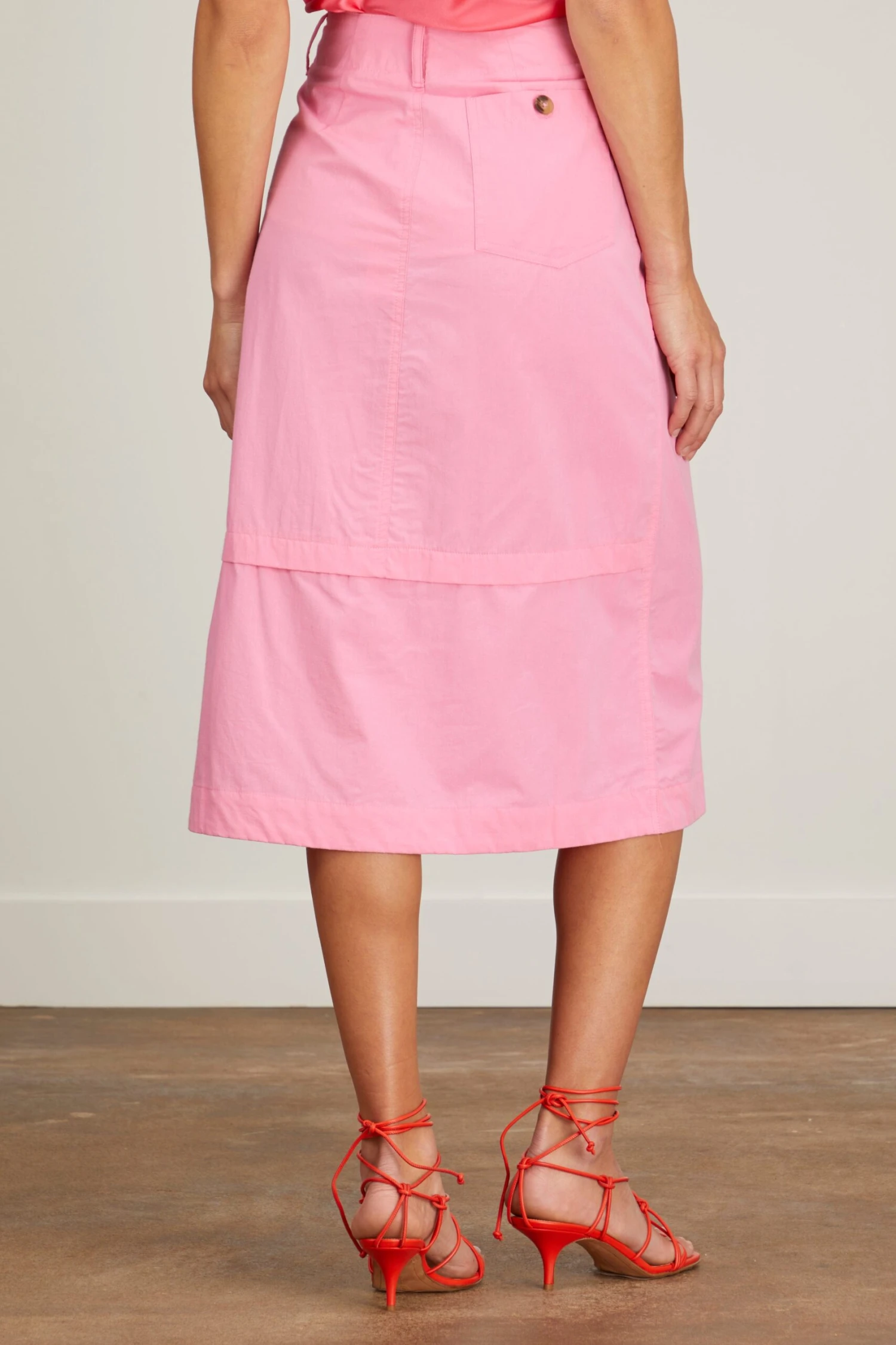 Dino Skirt In Carnation 6 Dino Skirt In Carnation - Image 4