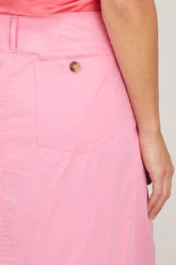 Dino Skirt In Carnation 11 Dino Skirt In Carnation -ULLA JOHNSON Shop ciao lucia dino skirt in carnation 4