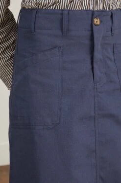 Dino Skirt In Midnight -ULLA JOHNSON Shop ciao lucia dino skirt in midnight 4 1