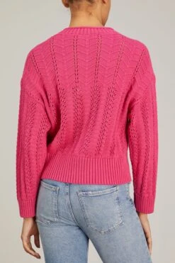 Tasche B Sweater In Carnation 10 Tasche B Sweater In Carnation -ULLA JOHNSON Shop ciao lucia tasche b sweater in carnation 3