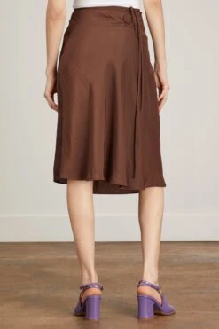 Ricarda Skirt In Driftwood 10 Ricarda Skirt In Driftwood -ULLA JOHNSON Shop ciaolucia RicardaSkirtinDriftwood 3