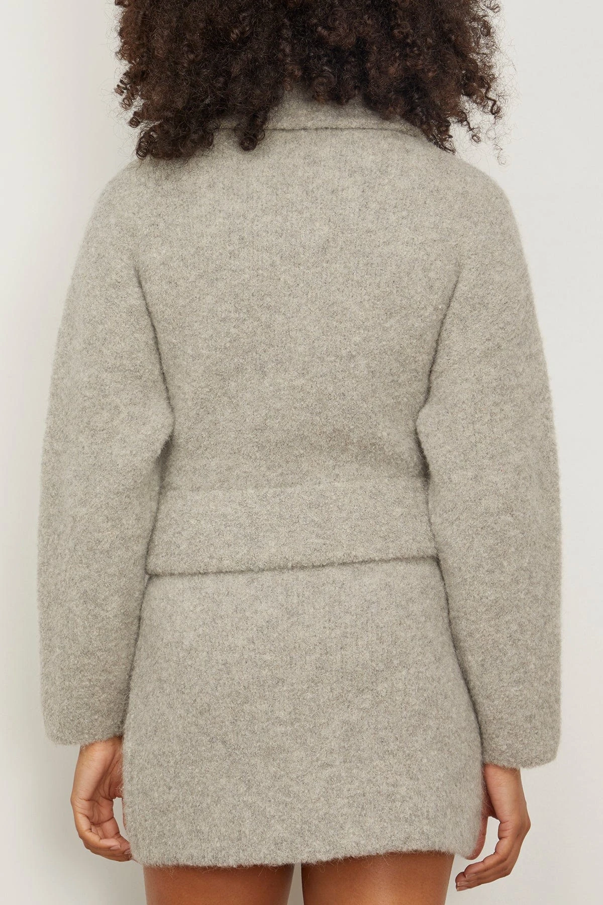 Hugo Boucle Bomber In Grey 6 Hugo Boucle Bomber In Grey - Image 4